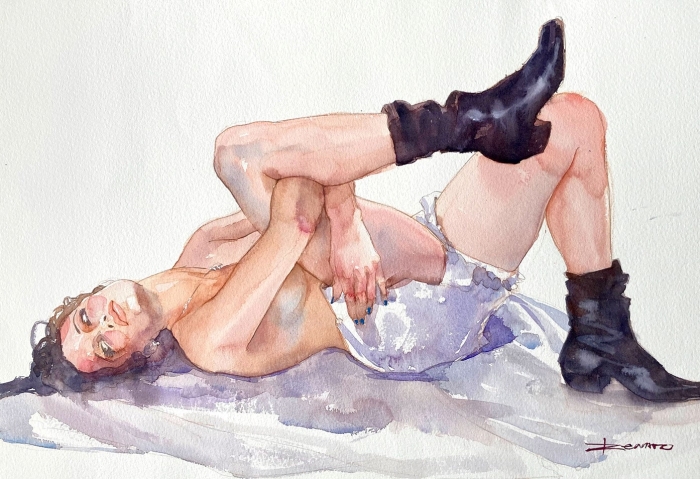 Garota de unha azul 2