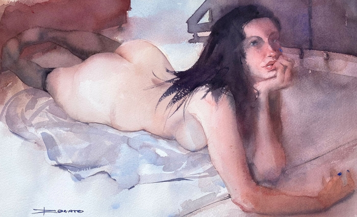 Garota de unha azul 3